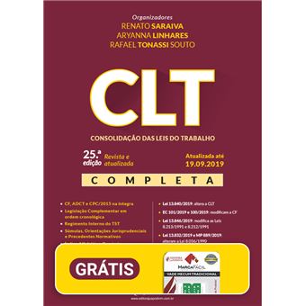 CLT - Consolidação das Leis do Trabalho - 1