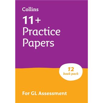 Collins 11+ - 11+ GL English, Maths, Verbal Reasoning and Non-Verbal Reasoning Practice Papers Pack (with 12 Practice Papers Books): for the 2026 GL Tests - 1