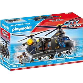 Playmobil 71149 - Forças Especiais - Helicóptero Banana - 1