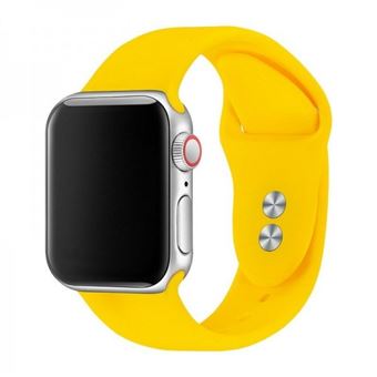 Bracelete SmoothSilicone Phonecare para Apple Watch Ultra 2 - Amarelo - 1