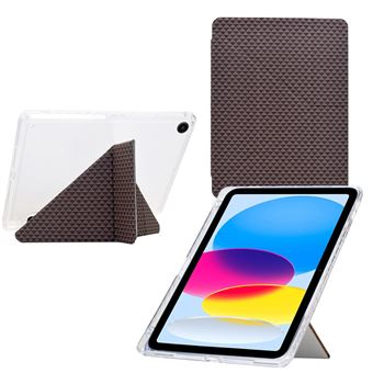 Capa ZURSANA para Samsung Galaxy Tab A11 Plus/A11+ 11 " 2025 SM-X230/SM-X235/SM-X236B | TPU Macio | Suporte Vertical | Transparente/Castanho - 1