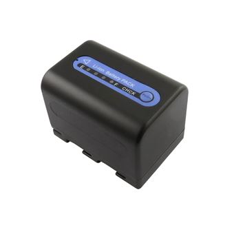 Bateria Avizar Li-ion para Sony NP-FM70 / NP-QM71 Camcorder | 7,4V 3000mAh 22,2Wh | Preto - 1