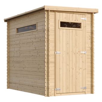 Galpão de Madeira para Jardim TIMBELA M306A | 2,63 m² | H198 x 239 x 144 cm | Telhado Impermeável - 1