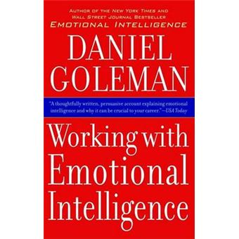 Working With Emotional Intelligence Paperback  Goleman, Daniel P  Author  Jan042000 Paperback - 1