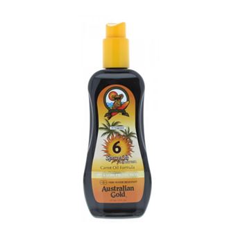 Protetor Solar Australian Gold Spray Oil Carrot Oil Formula 237 ml SPF6 - 1
