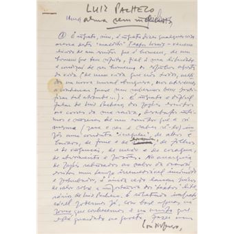 Manuscrito - luiz pacheco uma alma sem inquilinos - 1