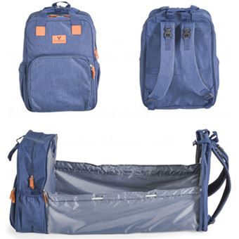 Saco de Fraldas Cangaroo | Liana Blue - 1