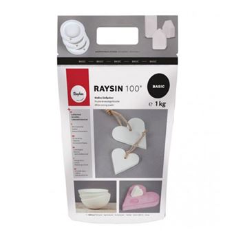 Pó Cerâmico Raysin 460017 | 100 1Kg | Branco - 1