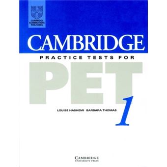 Cambridge Practice Tests for PET 1 Student's book - Paperback - 1996 - 1