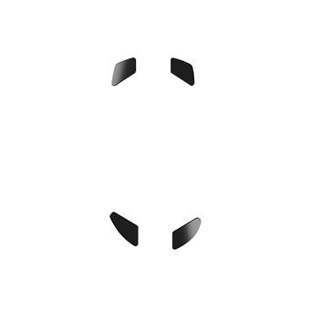 Tapete de Rato Glorious PC Gaming Race G-Floats | Preto - 1