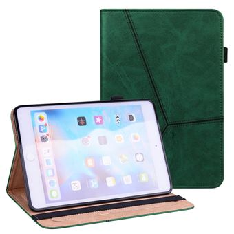 Capa PU à Prova de Choque, auto despertar e dormir com Suporte de Cartão e Suporte Verde Magunivers para iPad mini 6 (2021) - 1