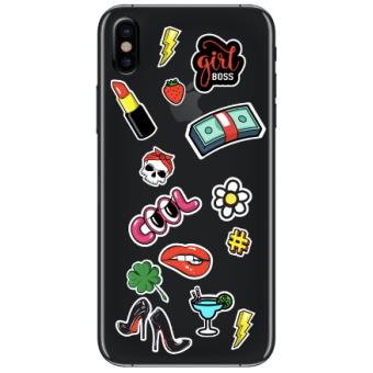 Capa Benjamins Puffy Stickers para iPhone 8/7/6s/6  Cool - 1