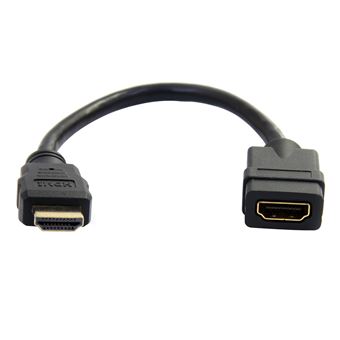 Cabo Hdmi StarTech.com HDMIEXTAA6IN | Preto - 1
