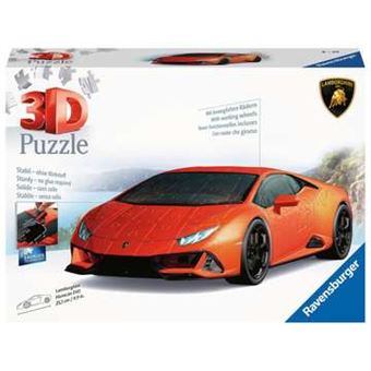 Puzzle 3D Ravensburger Lamborghini Huracán EVO | 108 Peças - 1