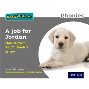 Read Write Inc. Phonics Grey Set 7 Non-fiction 1 A Job For Jordan - 1