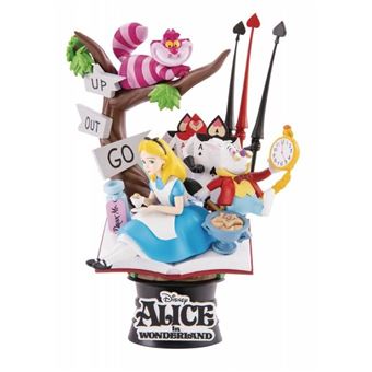 Figura Diorama Alice no País das Maravilhas Disney D-Stage | 15 cm - 1