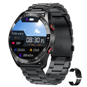 Smartwatch CHRONUS | Bluetooth | Monitor de Saúde | 1,3 " | Preto - 1