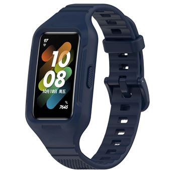 Pack 360 Capa Bracelete Robusto Antiimpacto para Huawei Band 8 | Azul meia noite - 1