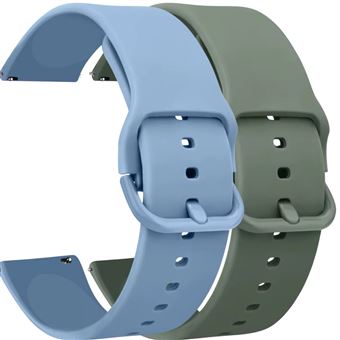 Kit 2 Braceletes Vivatone Antiimpacto para Huawei Watch Ultimate | Azul e verde - 1