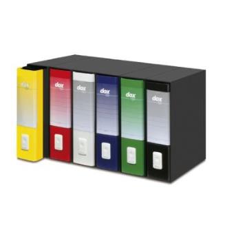 Rexel Dox 1 Classic Lever Arch File Black - 1