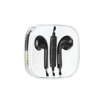 Auriculares Stereo Jack 3.5mm para iPhone - Pretos - 1