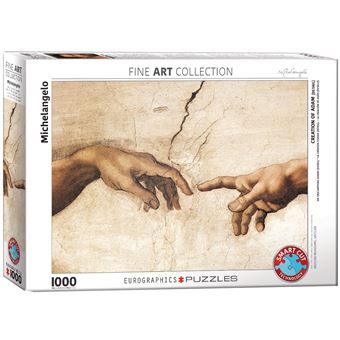 Puzzle Eurographics Creation of Adam (Detail) | 1000 Peças - 1