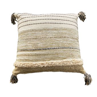 Capa de almofada HOGARMYCTEX | algodão Indy | 45x45 | Castanho - 1