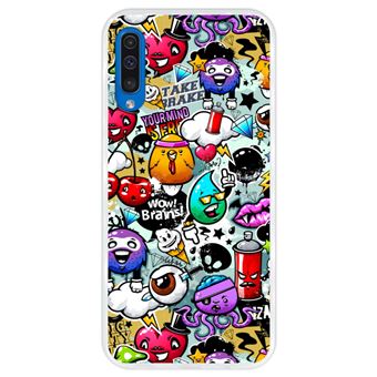 Capa Hapdey para Samsung Galaxy A50 2019 | Silicone Flexível em TPU | Design - Transparente