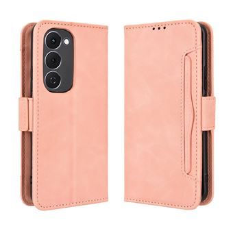 Capa FOXDOCK Protetora para Tecno Spark 40 Pro Plus 4G | Suporte e Flip de couro PU | À Prova de Choque | Rosa - 1