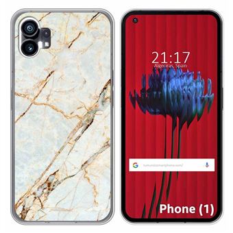 Capa Tumundosmartphone de Silicone para Nothing Phone 1 design Marble 13 Desenhos - 1
