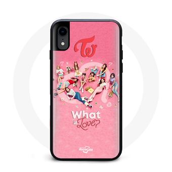 Capa Maniacase para Iphone X Twice Logotipo Vermelho Anexar What Is Love - 1