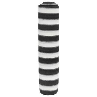 Rede de privacidade vidaXL | PEAD 75 g/m² 1,8x50 m antracite e branco - 1