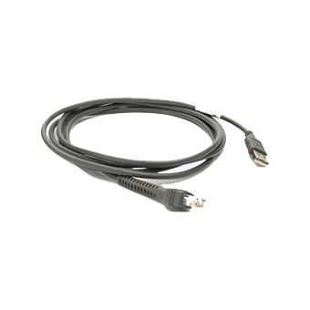 Acessório de Leitura de Código de Barras Zebra Motorola CBA-U01-S07ZAR | Cinzento - 1