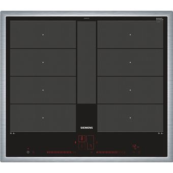 Placa de Indução Siemens iQ700 | Elétrica | 56 cm | 4 Zonas | Aço inoxidável - 1