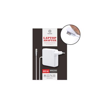 Carregador WOOX Compatível com com MacBook 18.5 V | 4.6A 85 W | MagSafe 2 Type L - Branco - 1