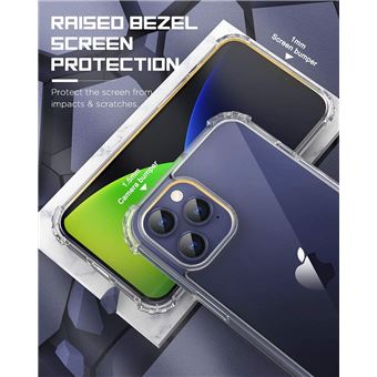 Capa Silicone Anti-Choque iPhone 12 Pro Max Transparente