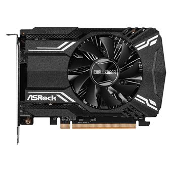 Placa de Vídeo Asrock RX6400 CLI 4G | Preto - 1