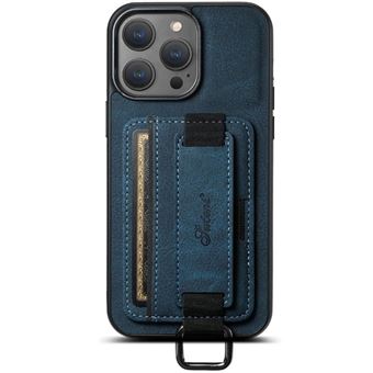 Capa em pele Vintage Handyfit Antiimpacto | para Iphone 11 Pro | Azul - 1
