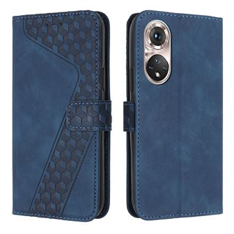 Capa FOXDOCK para Huawei P50 Pro com Fecho Magnético | Resistente a Impactos e Quedas | Compartimentos para Cartões | Azul - 1