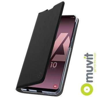 Capa Livro Muvit para Samsung Galaxy A10 Preto - Capa Telemóvel - Compra na  Fnac.pt
