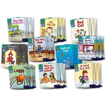 Read Write Inc Phonics Book Bag Books Green Set 1 Storybooks Pack Of 100 - 1
