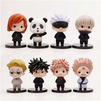 Figura SZSMART ZSHZ8Q | Q-Version 8 Characters ornamentos de Jujutsu Kaisen | 10cm - 1