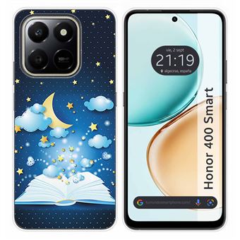 Capa Tumundosmartphone de silicone para Honor 400 Smart 5G com design de livro e histórias - 1