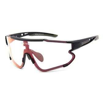 Óculos de Sol com Lentes Fotocromáticas Yeetuor YTCL 2503 C2 | Proteção UV | Preto/Vermelho - 1