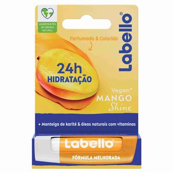 Batom do Cieiro Labello Mango Shine | Vegan - Manteiga Karité & Óleos Naturais - 1