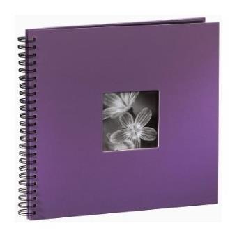Álbum de Fotografias Hama "Fine Art" Spiral Album, purple, 34x32/50 | Roxo - 1