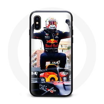 Capa Maniacase para Iphone XS Max Verstappen Azul Fórmula 1 - 1