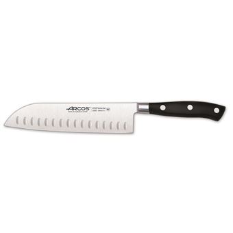 Faca Santoku Arcos Riviera 233500 de Aço Nitrum Punho da Lâmina Polyoxymethylene e 18 cm - 1