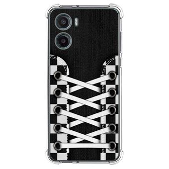 Capa de Silicone Tumundosmartphone à Prova de Choque para Motorola Moto G05 / E15 | Sneakers 03 Desenhos de design - 1