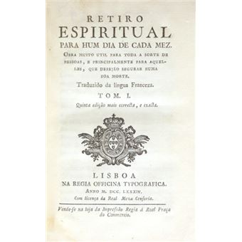 Retiro espiritual para hum dia de cada mez. [2 vols.] - 1